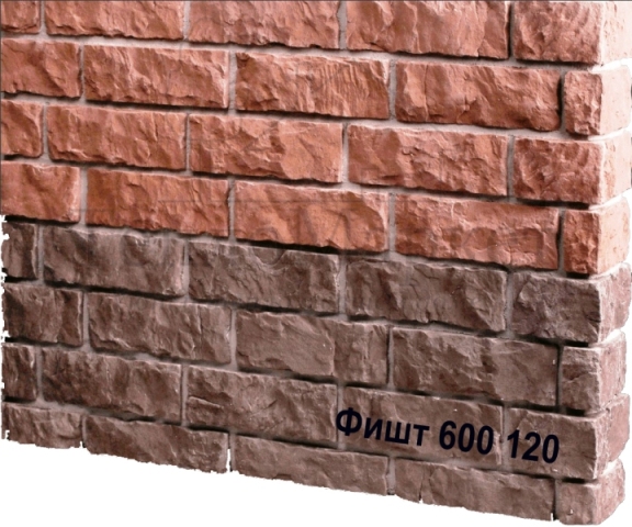 Цветовое решение Фишт 600-120 с угловыми элементами