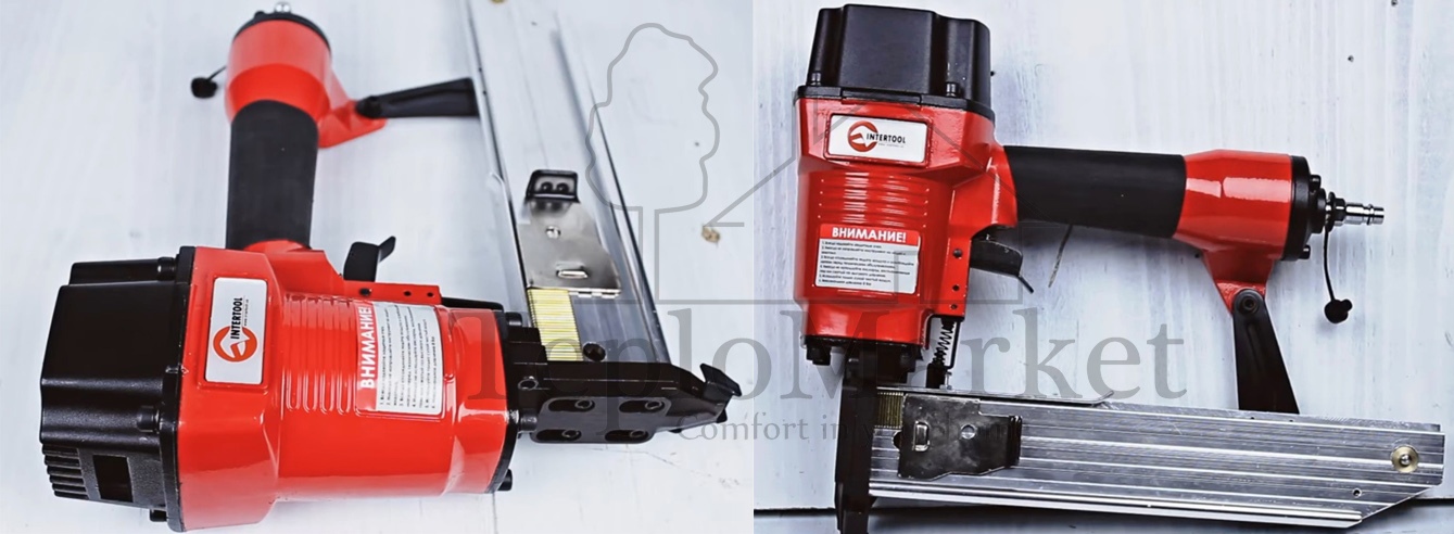 Пневматический степлер INTERTOOL PT-1615